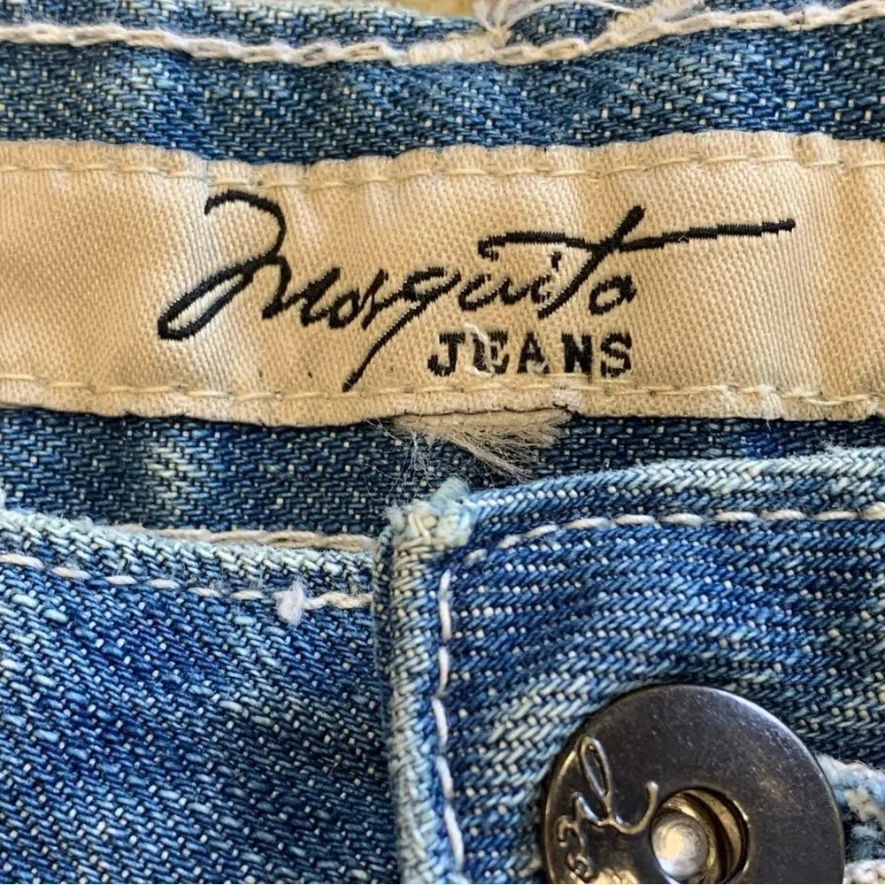 Mosquito Bootcut Distressed Jeans Size 10